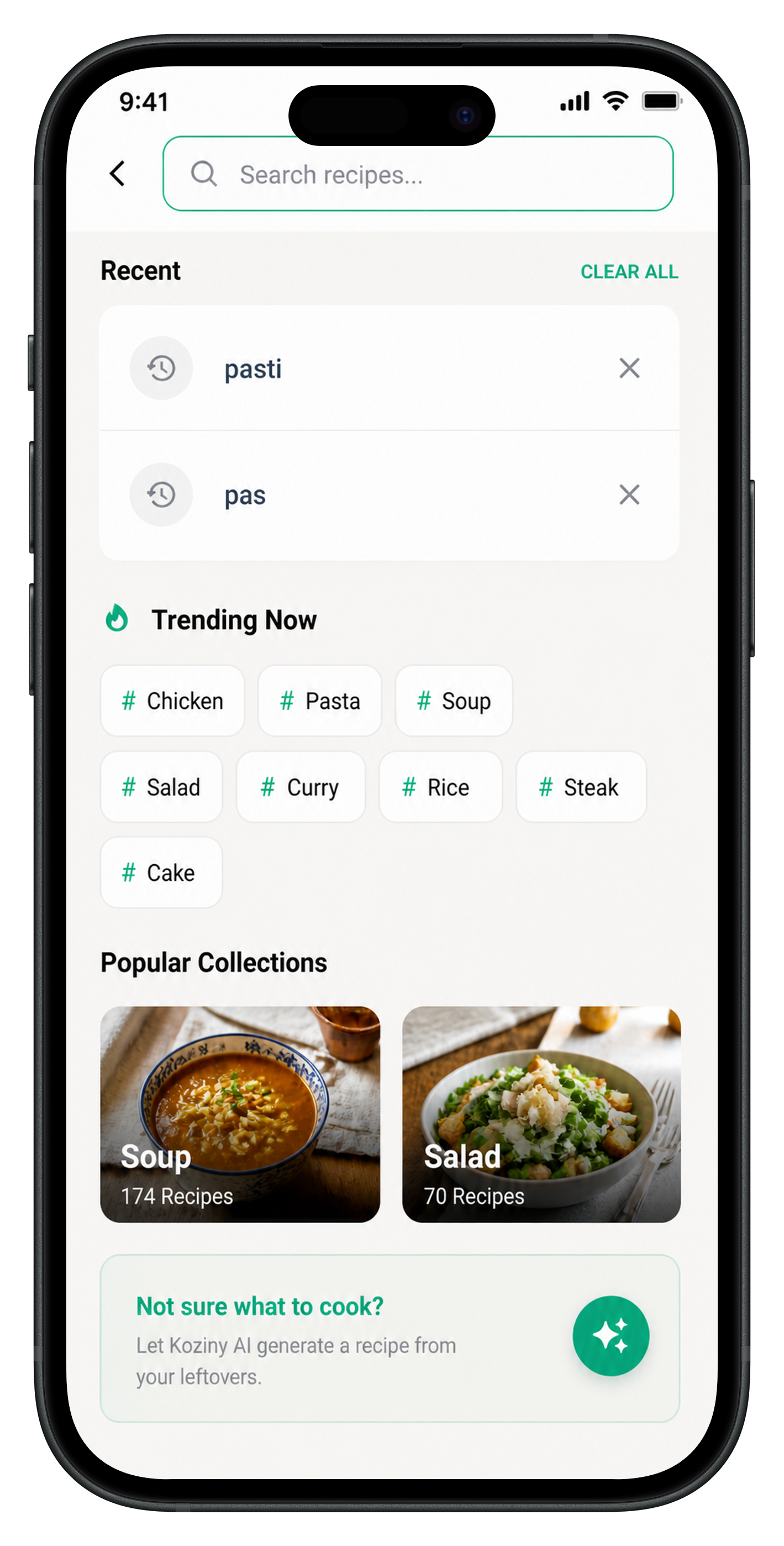 4,000+ recipes at your fingertips.